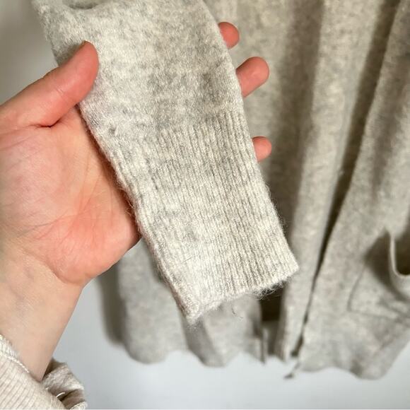 Madewell Open Long Sleeve Cardigan Gray Size XS - Picture 6 of 10